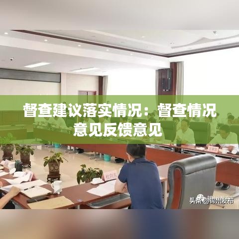 督查建議落實(shí)情況：督查情況意見(jiàn)反饋意見(jiàn) 