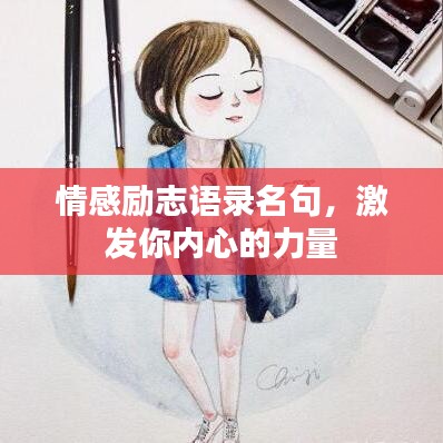 情感勵(lì)志語(yǔ)錄名句，激發(fā)你內(nèi)心的力量