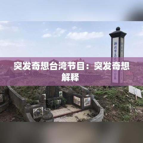 突發(fā)奇想臺灣節(jié)目：突發(fā)奇想解釋 