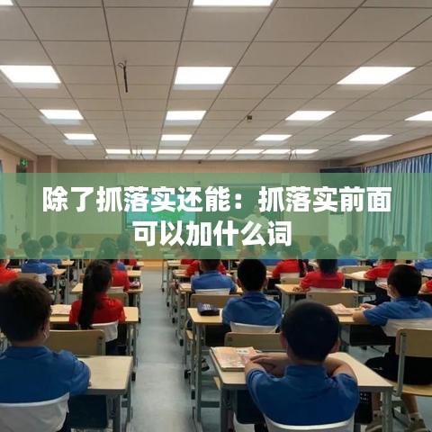 除了抓落實(shí)還能：抓落實(shí)前面可以加什么詞 