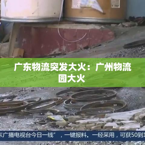 廣東物流突發(fā)大火：廣州物流園大火 