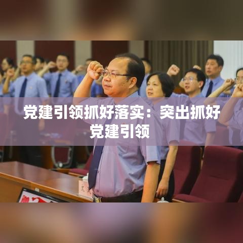 黨建引領(lǐng)抓好落實(shí)：突出抓好黨建引領(lǐng) 