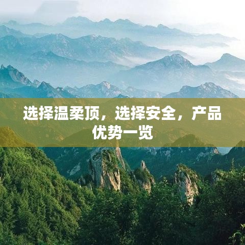 溫柔頂科技，安全之選，產(chǎn)品優(yōu)勢詳解