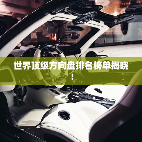 世界頂級方向盤排名榜單揭曉！