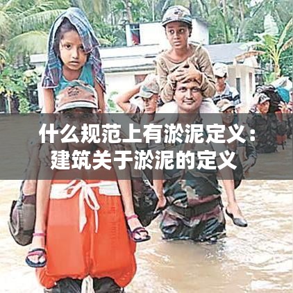 什么規(guī)范上有淤泥定義：建筑關(guān)于淤泥的定義 