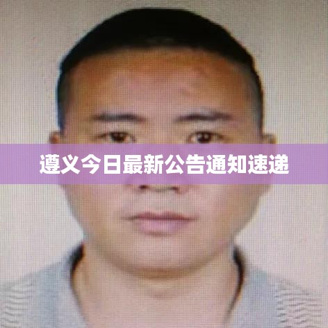 遵義今日最新公告通知速遞