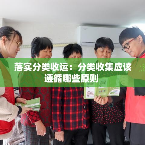 落實(shí)分類收運(yùn)：分類收集應(yīng)該遵循哪些原則 