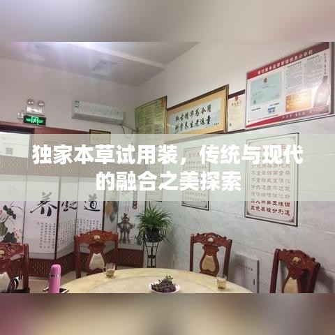 獨家本草試用裝，傳統(tǒng)與現(xiàn)代的融合之美探索
