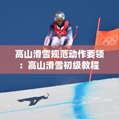 高山滑雪規(guī)范動(dòng)作要領(lǐng)：高山滑雪初級(jí)教程 