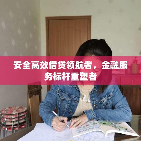 安全高效借貸領航者，金融服務標桿重塑者