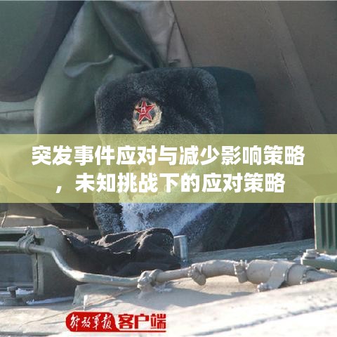 突發(fā)事件應(yīng)對(duì)與減少影響策略，未知挑戰(zhàn)下的應(yīng)對(duì)策略
