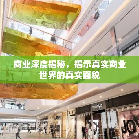 商業(yè)深度揭秘，揭示真實商業(yè)世界的真實面貌