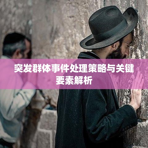 突發(fā)群體事件處理策略與關(guān)鍵要素解析