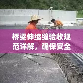 橋梁伸縮縫驗(yàn)收規(guī)范詳解，確保安全、質(zhì)量雙達(dá)標(biāo)