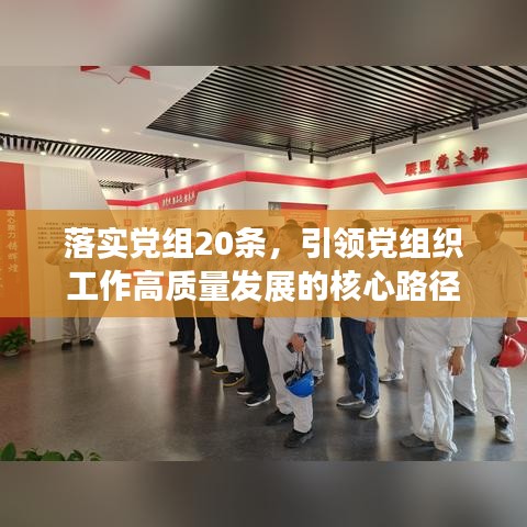 落實黨組20條，引領黨組織工作高質量發(fā)展的核心路徑