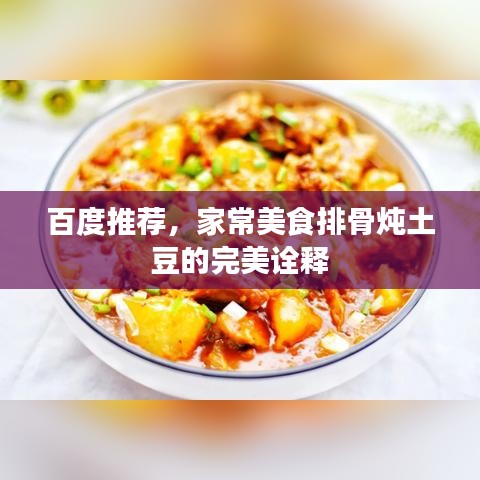 百度推薦，家常美食排骨燉土豆的完美詮釋