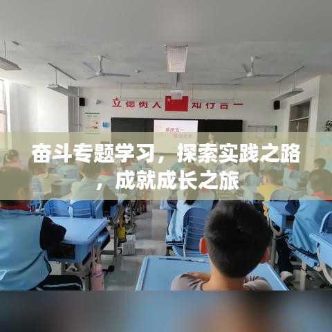 奮斗專題學習，探索實踐之路，成就成長之旅
