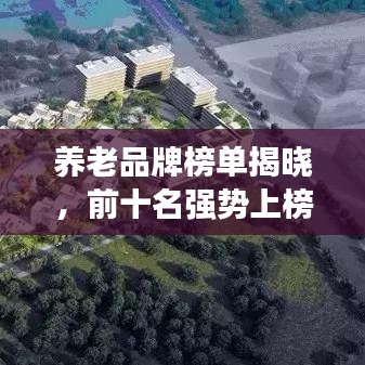 養(yǎng)老品牌榜單揭曉，前十名強(qiáng)勢上榜，不容錯過！