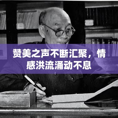 贊美之聲不斷匯聚，情感洪流涌動不息