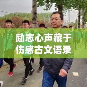 勵志心聲藏于傷感古文語錄中