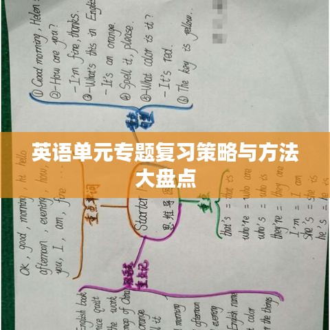 英語(yǔ)單元專題復(fù)習(xí)策略與方法大盤點(diǎn)
