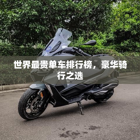 世界最貴單車排行榜，豪華騎行之選