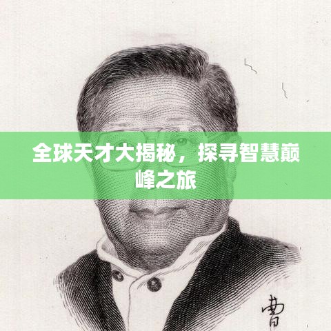 全球天才大揭秘，探尋智慧巔峰之旅